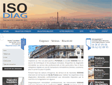 Tablet Screenshot of isodiag.fr